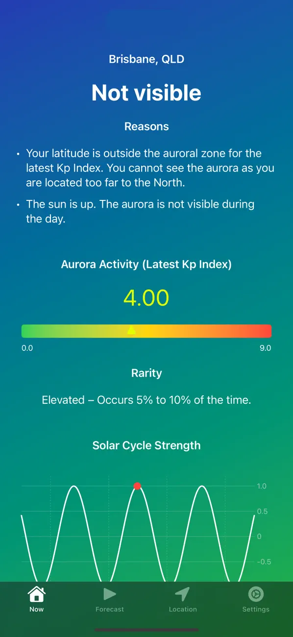 Aurora Forecast Now screenshot 5