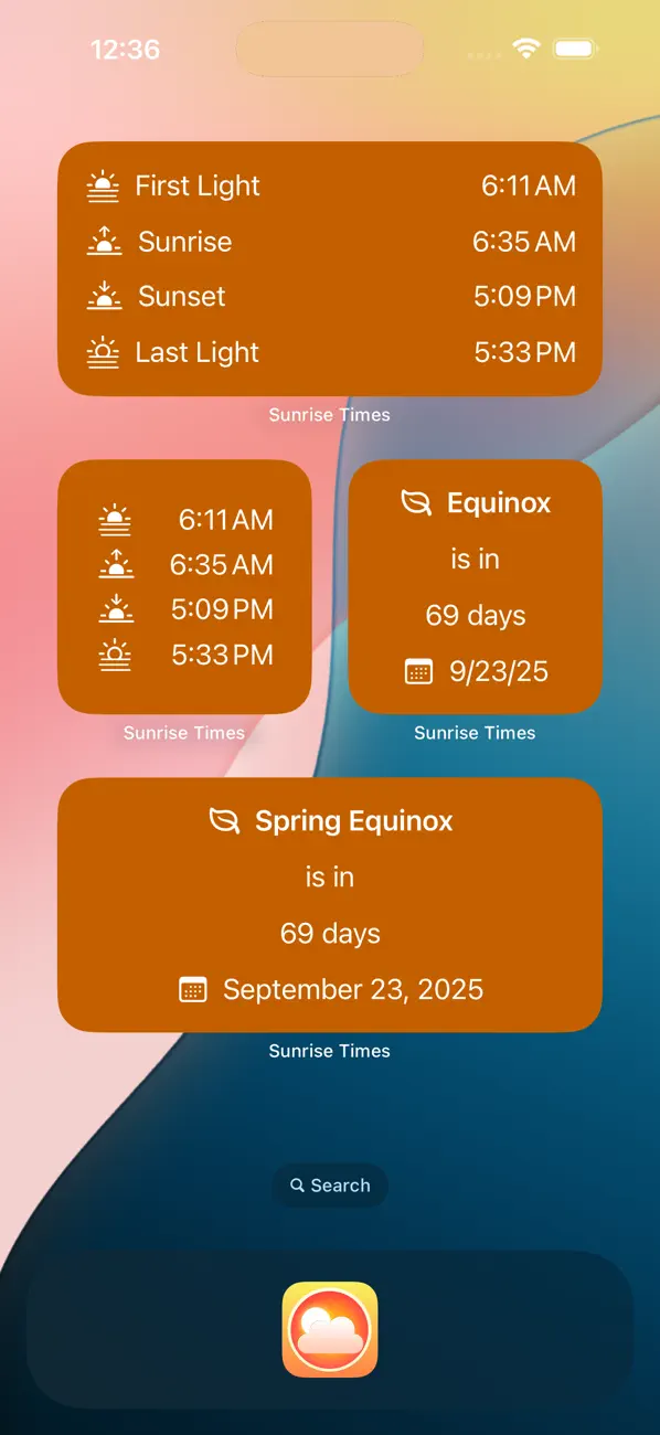 Sunrise Sunset Times screenshot 8